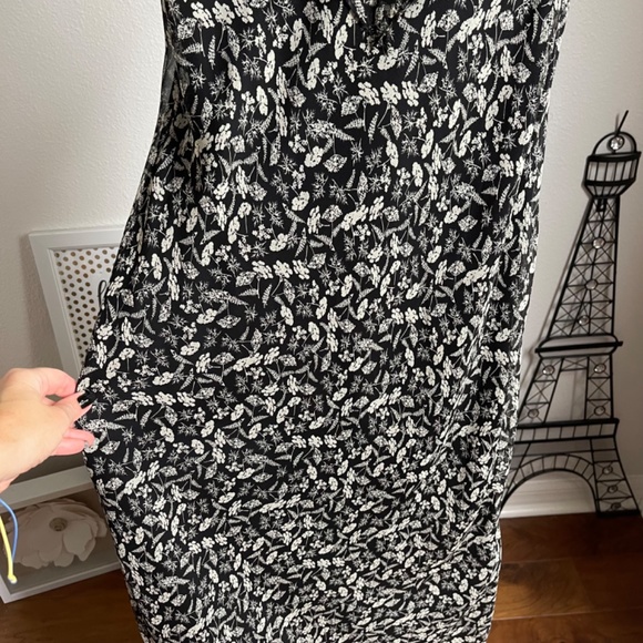 Jones New York Black and White Floral Dress - Picture 3 of 11